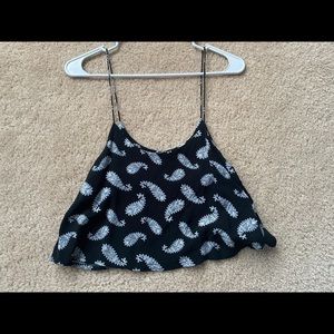 Bandana print top